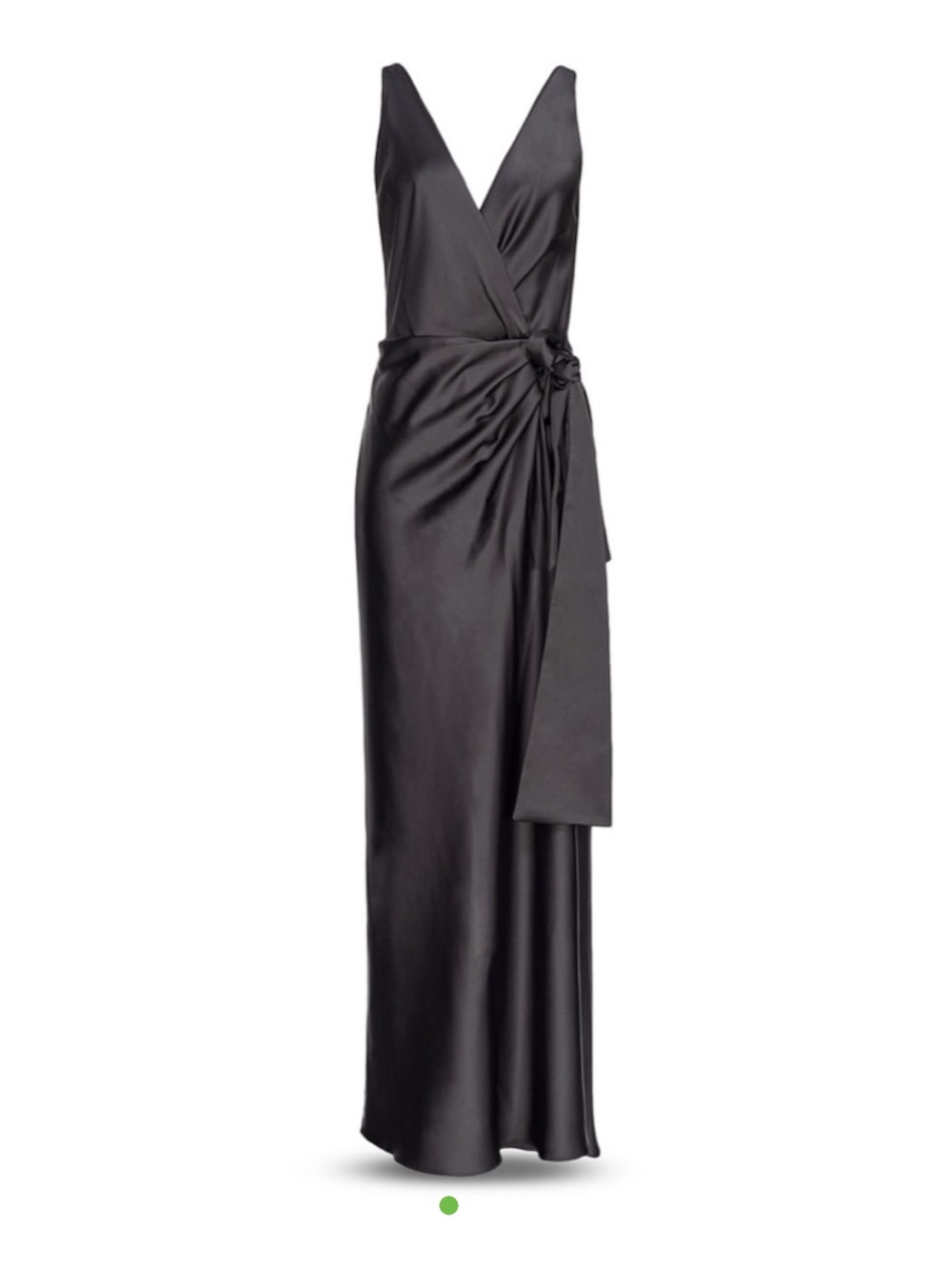 PINKO Black Wrap Maxi Dress GREAT CONDITION
